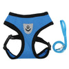 Adjustable Breathable Mesh Dog & Cat Harness with Leash