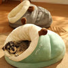 Cozy Plush Pet Bed Cave for Small Dogs and Cats