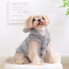 Cozy Fleece Dog Hoodie for Small and Medium Breeds