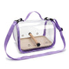 Transparent Bird Carrier with Wooden Perch