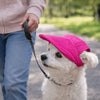 Breathable Pet Sun Hat with Ear Holes and Adjustable Strap