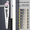 No-Drill Adjustable Cat Door Latch with Stabilizer