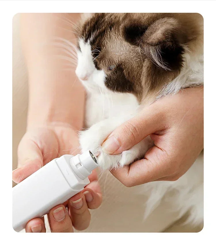 Quiet Rechargeable Pet Nail Grinder for Dogs and Cats