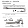 Rain Spray Bar Kit for Aquarium External Canister Filter