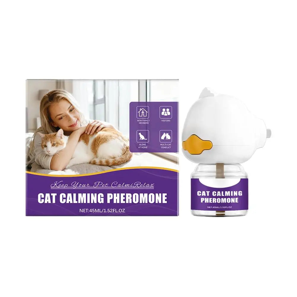 Cat Pheromone Diffuser – Calming Plug-in for Anxiety & Stress Relief
