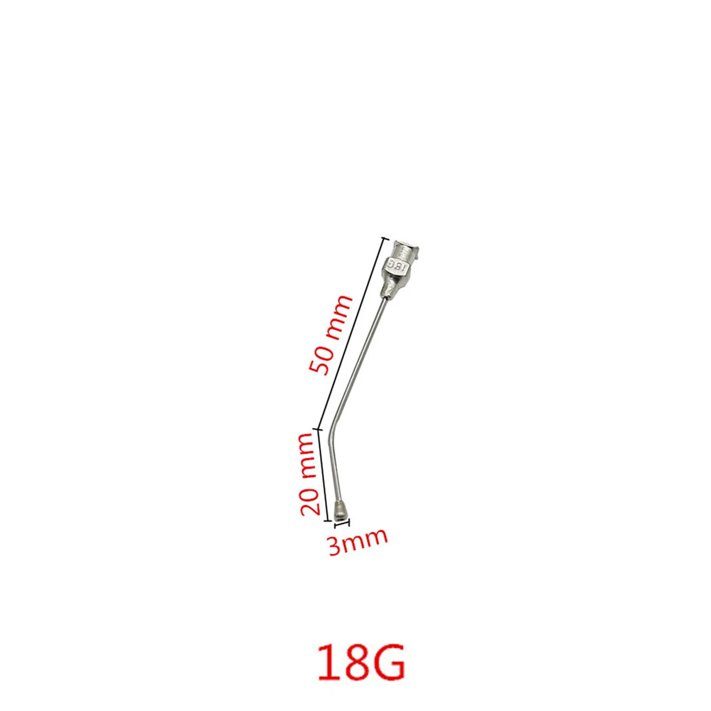 Manual Bird Feeding Syringe with Stainless Steel Elbow Tube