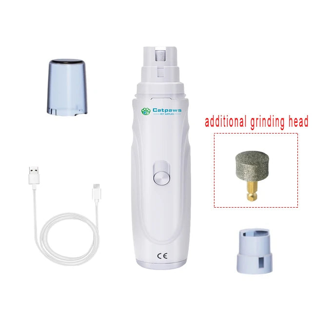 Rechargeable Electric Pet Nail Grinder for Dogs and Cats