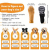 Anti-Slip Dog Socks for Hardwood Floors – Extra-Thick Grip, Protective Paw Wear