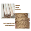 A spool of thick, durable, high-quality sisal rope used for replacement scratch posts on cat trees and climbing frames.