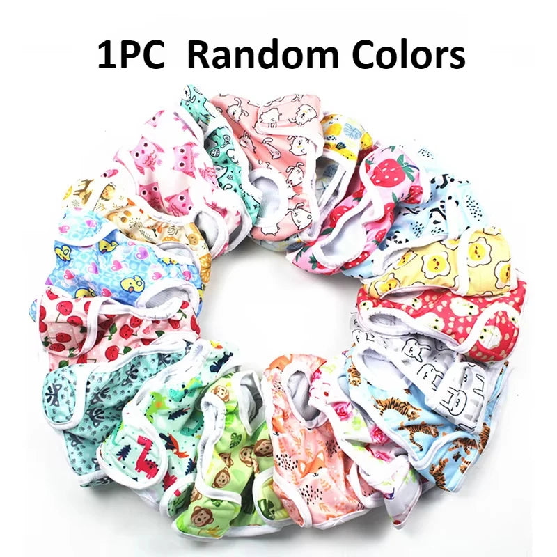 Reusable Washable Dog Diapers for Female Dogs in Heat