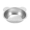 Cuenco Elevado de Acero Inoxidable para Gatos con Protector de Cuello Inclinado