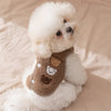 Abrigo Floral para Perros y Gatos Pequeños