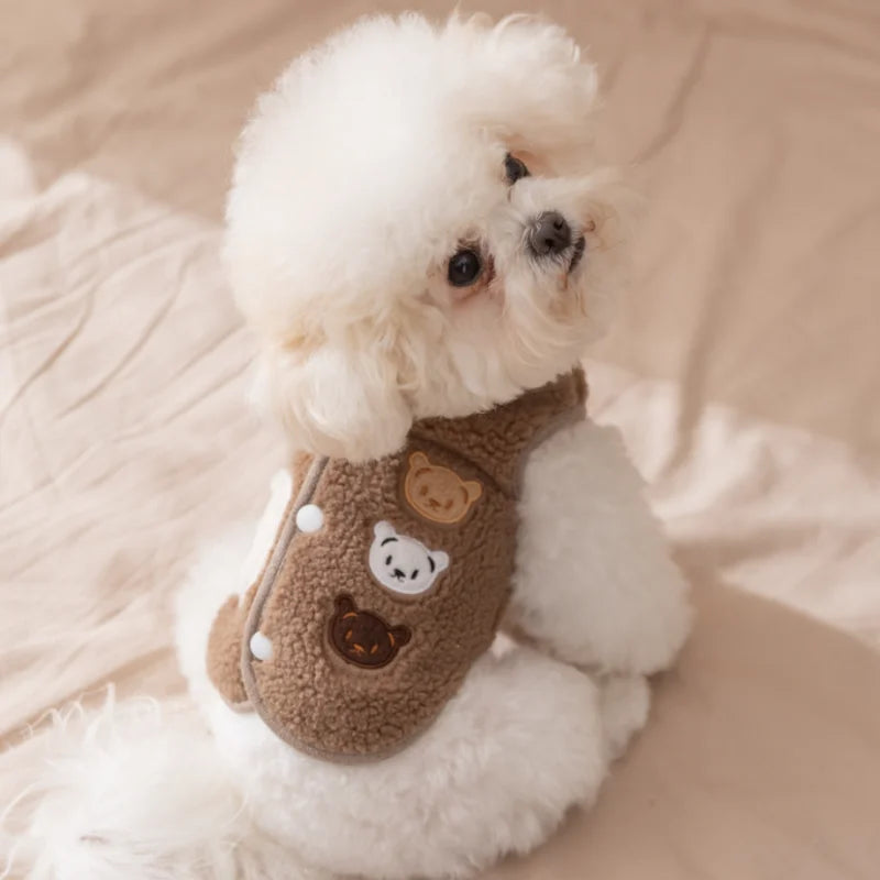 Abrigo Floral para Perros y Gatos Pequeños