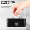 Portable Metal Money Safe Box with Key Lock
