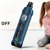 Rechargeable 6-Speed Dog Nail Grinder – Quiet & Painless Paw Care