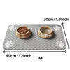 Absorbent Pet Feeding Mat with Non-Slip Backing