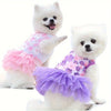 Vestido de Princesa Floral para Perro