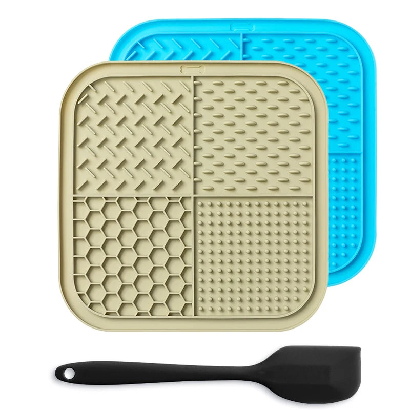 Silicone Lick Mat for Dogs and Cats – Anxiety Relief & Slow Feeding