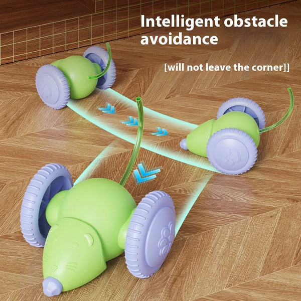 Jouet Électrique Intelligent pour Chat avec Évitation d'Obstacles