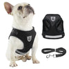 Reflektierendes Mesh-Hundegeschirr mit Leine