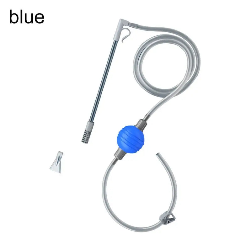 Pompe à siphon manuel pour changement d'eau d'aquarium