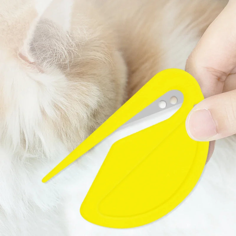 Unknot Dog Hair Removal Knife for Grooming Stainless Steel