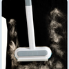 Multi-Surface Pet Hair Remover Brush with Self-Cleaning Base
