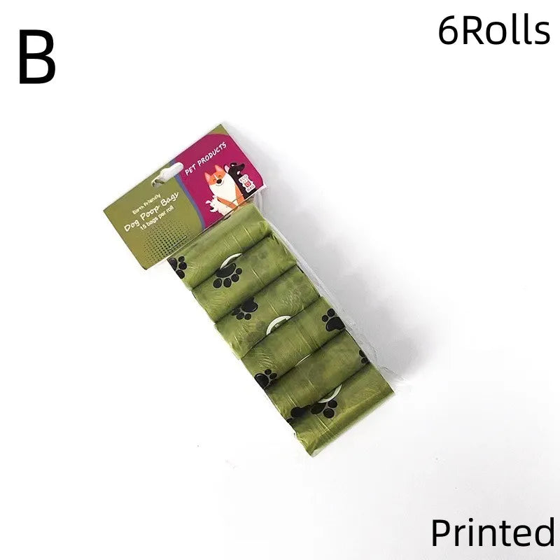 Eco-Friendly Biodegradable Dog Poop Bags with Dispenser