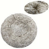 Cozy Plush Round Pet Bed for Dogs and Cats