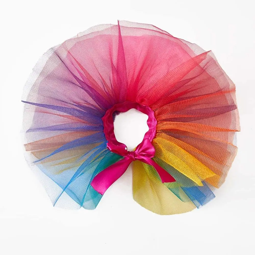 Tulle Tutu Dog Skirt for Small Breeds