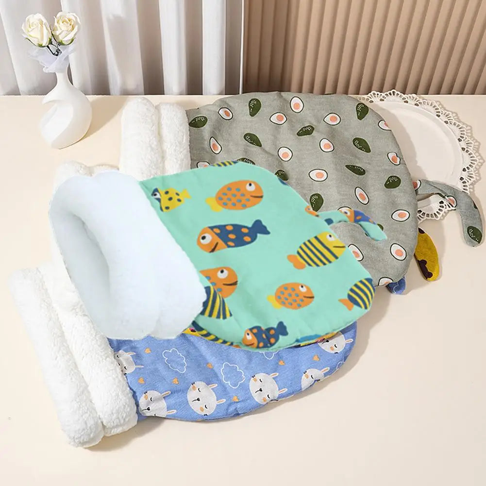 A collection of cozy plush sleeping bags featuring various animal patterns and tunnel hideaways.