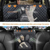 Waterproof Dog Car Seat Cover with Mesh Window and Side Zippers