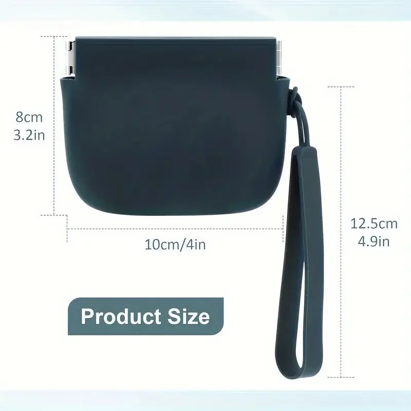 Portable Silicone Dog Treat Pouch for Training and Walks