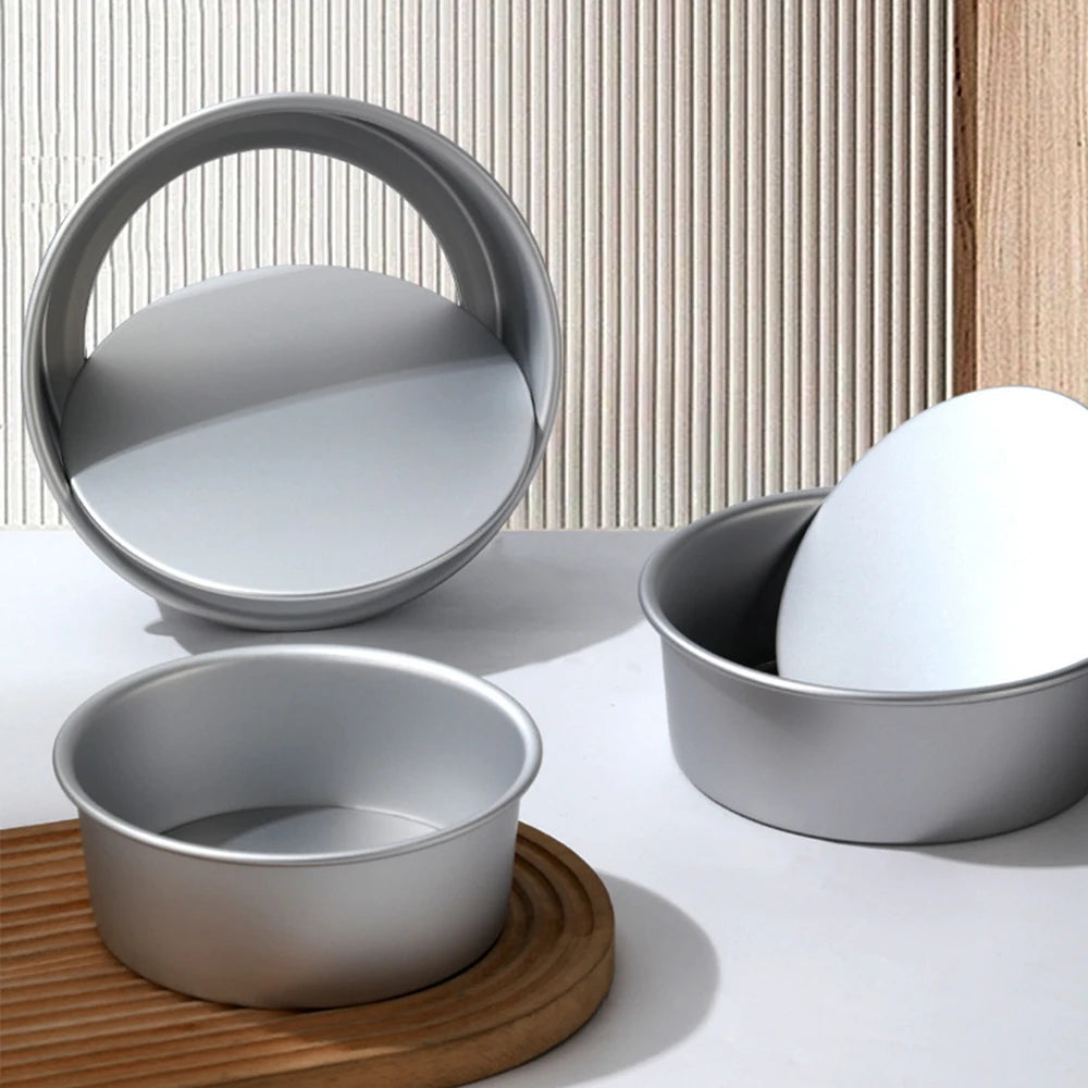 Non-Stick Round Cake Pan with Removable Base