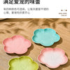 Ceramic Pet Bowl with Wood Stand – Elegant Bow Knot Design