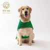 Impermeable Amarillo para Perro de Doble Capa