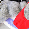Mono de Algodón Acogedor para Perro con Capucha Impermeable