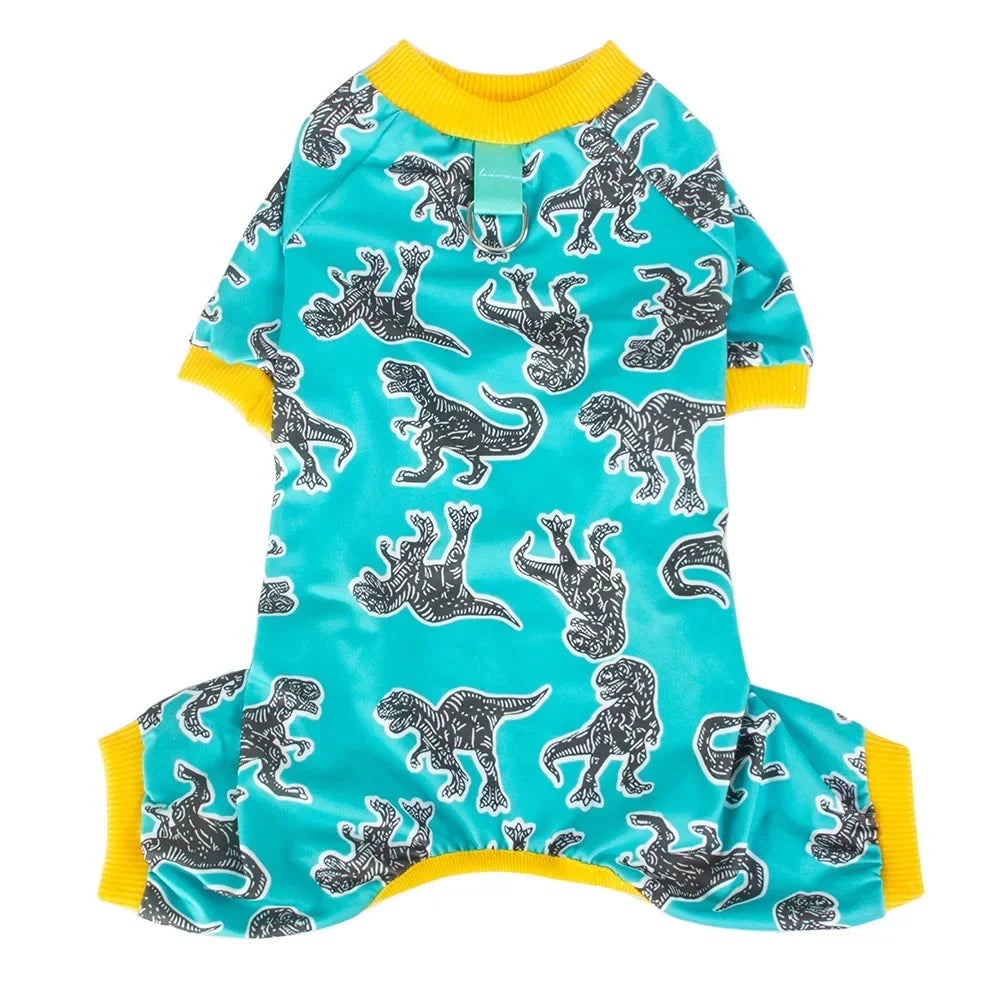Soft Cotton Dog Pajamas for Small Breeds