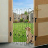 Adjustable Retractable Pet Safety Gate for Doorways and Stairs