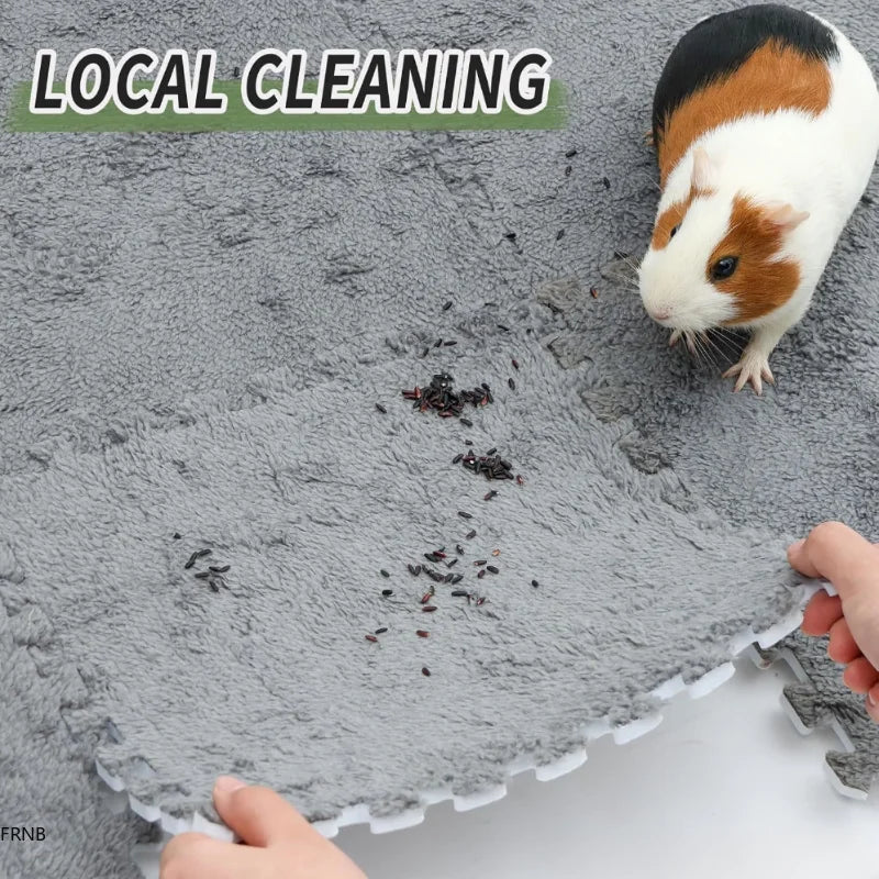 Small Pet Warming Mat – Soft EVA Foam Sleeping Pad for Guinea Pigs, Hamsters & Rabbits