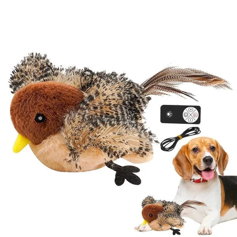 Interactive Flapping Bird Cat Toy with Remote Control