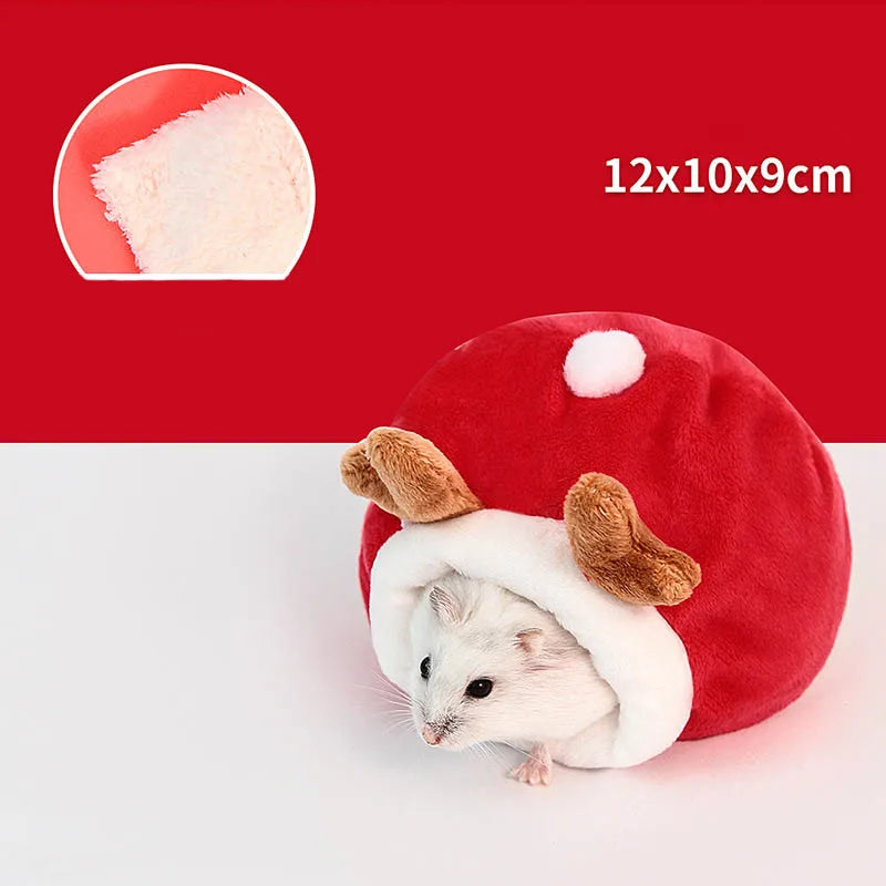 Soft Plush Hamster Sleeping Nest