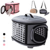 Breathable Pet Carrier Backpack for Cats and Small Dogs