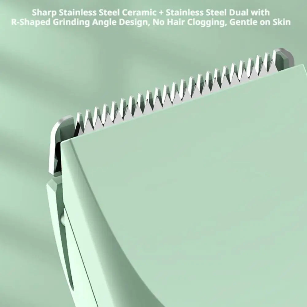 4-in-1 Rechargeable Pet Grooming Kit with Dual-Speed Ceramic Blade