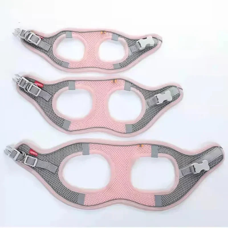 Breathable Adjustable Dog and Cat Harness Vest with Reflective Safety