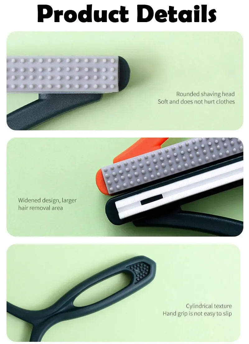 2-in-1 Double-Sided Pet Hair Remover & Fabric Shaver