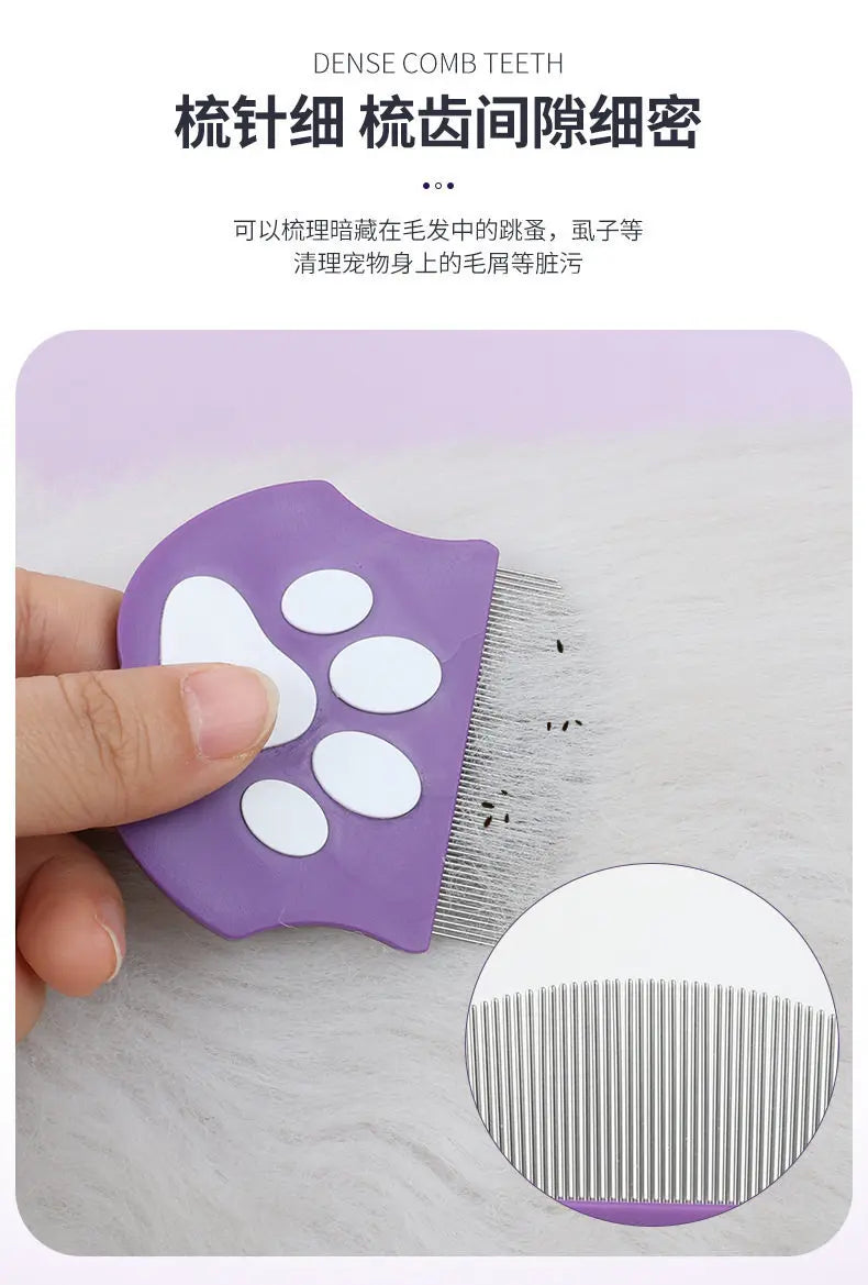 Pet Grooming Comb for Small Dogs and Cats