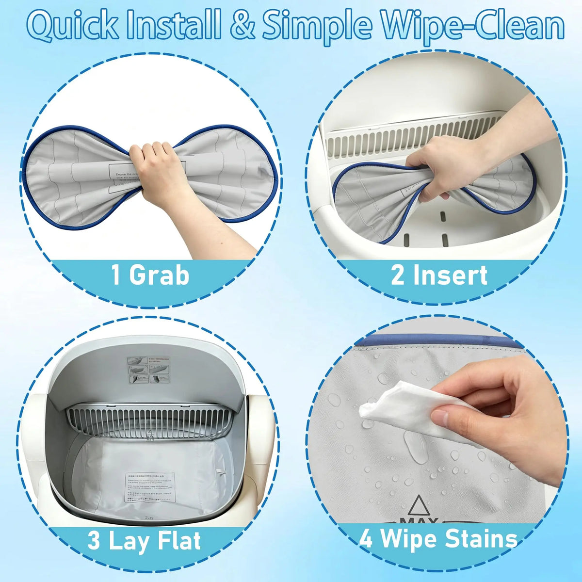 Waterproof Replacement Mat for Automatic Cat Litter Boxes