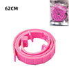 Pink adjustable waterproof pet collar for small dogs and cats