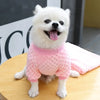 Cozy Fleece Dog Sweater for Small and Medium Breeds